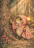 Forest Frog - Tree Keeper | Cottagecore Art Print