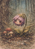 Forest Floor - Spring Shower Flower | Cottagecore Art Print